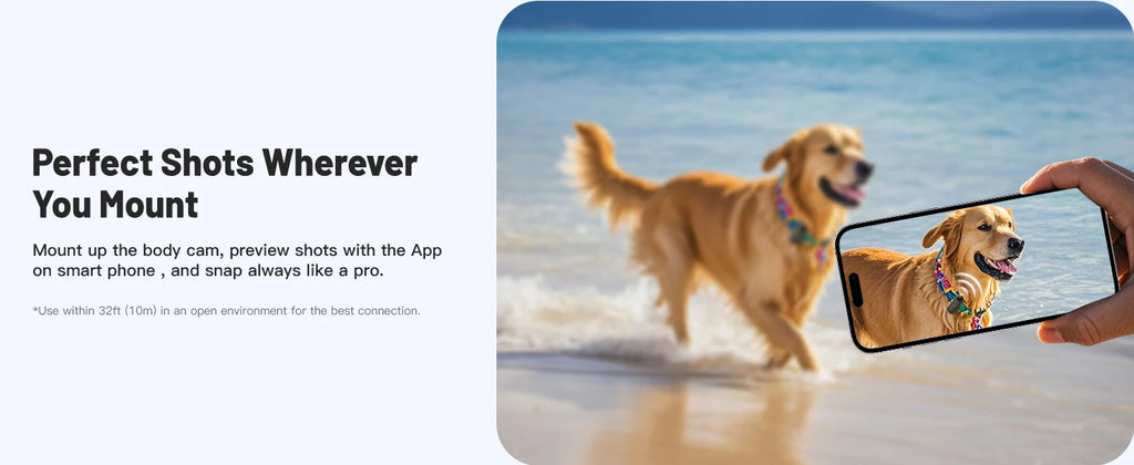EgoCam 4K / FHD – Екшън Камера за Тяло, Каска и ВСИЧКО + microSD включена